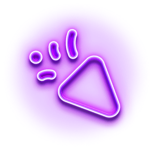 neon salute image icon
