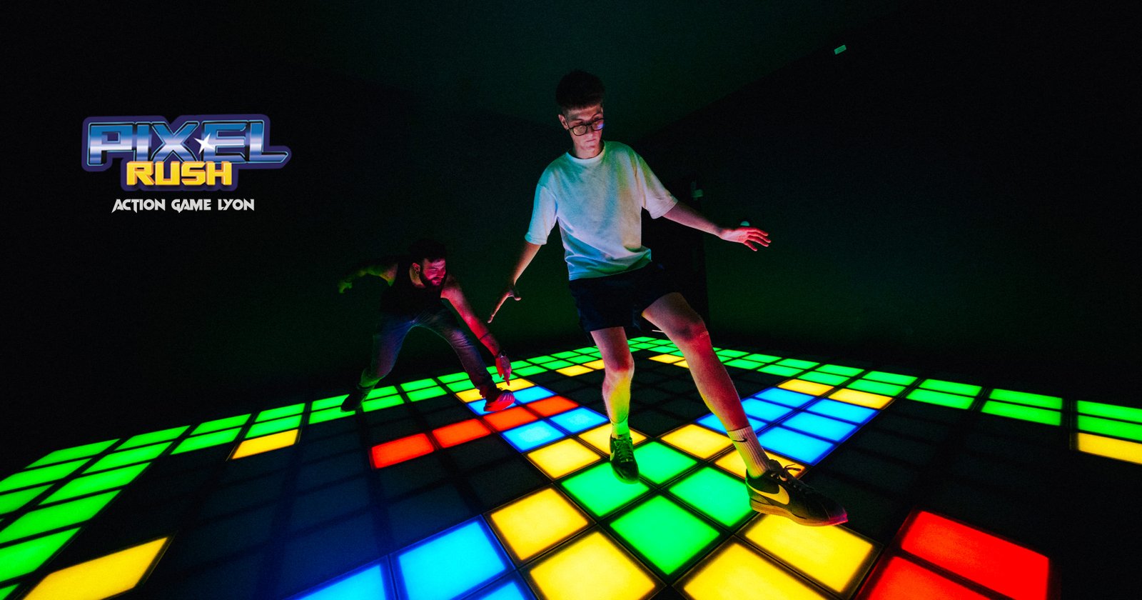 Pixel Rush Lyon : Découvrez le 1er Action Game interactif de France